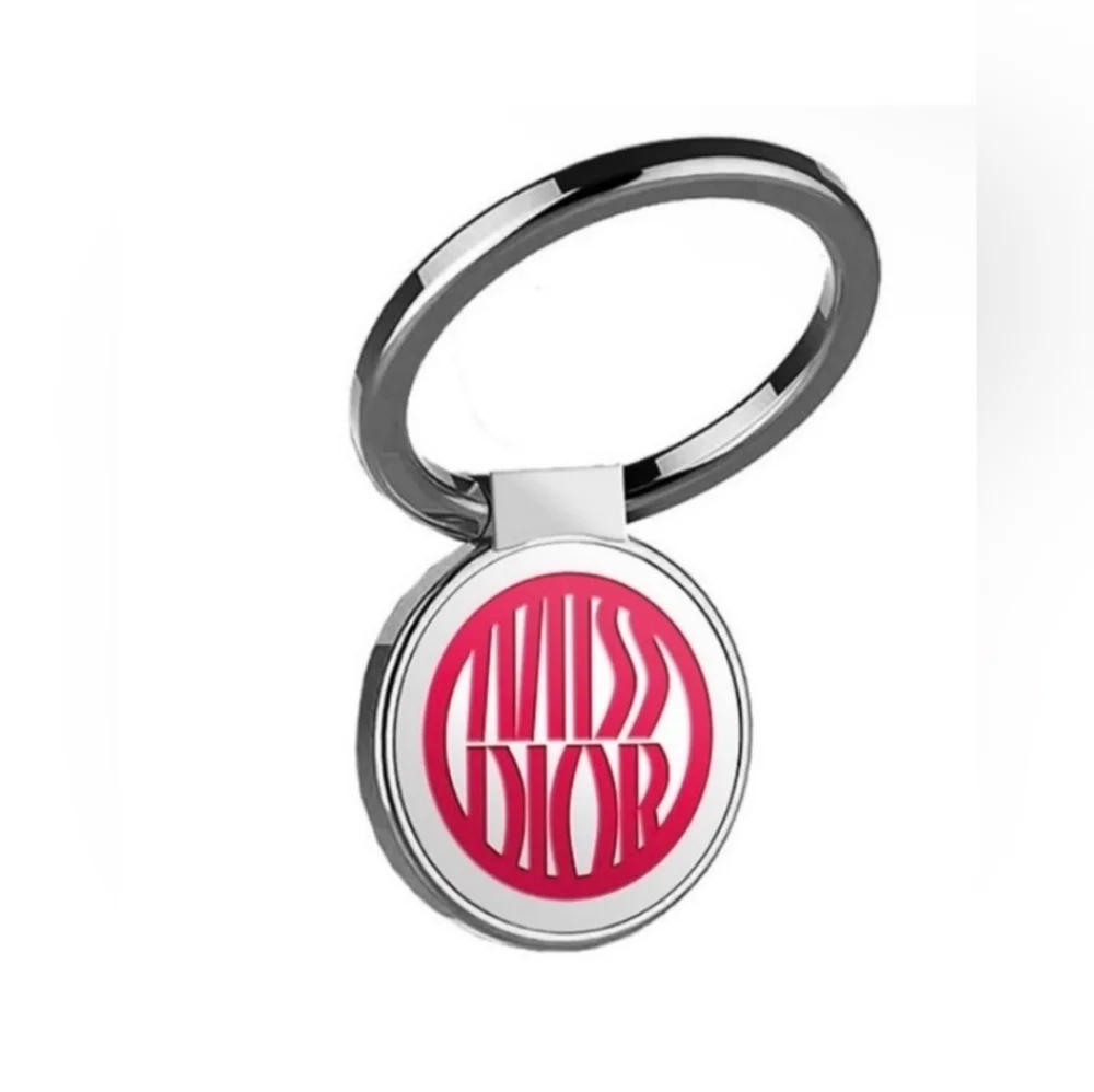 MISS DIOR GWP SILVER/RED PHONE RING HOLDER
